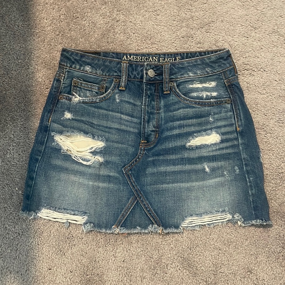 American Eagle jean skirt